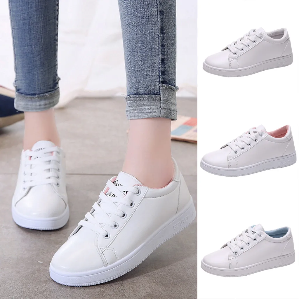 Женские кроссовки на танкетке шнурках из дышащего материала Tenis Feminino # N3|Женские и