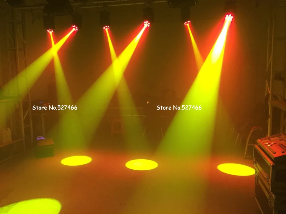 1x30 Вт светодиодный 7 гобо цветов + белый точечный свет матч 6x8 leds RGBW 4в1 мыть