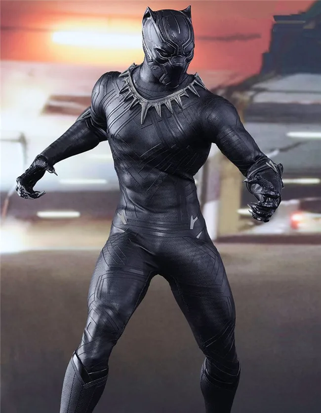Marvel Original 1:6 Мстители Бесконечная война супер герой Черная пантера BJD фигурка ПВХ
