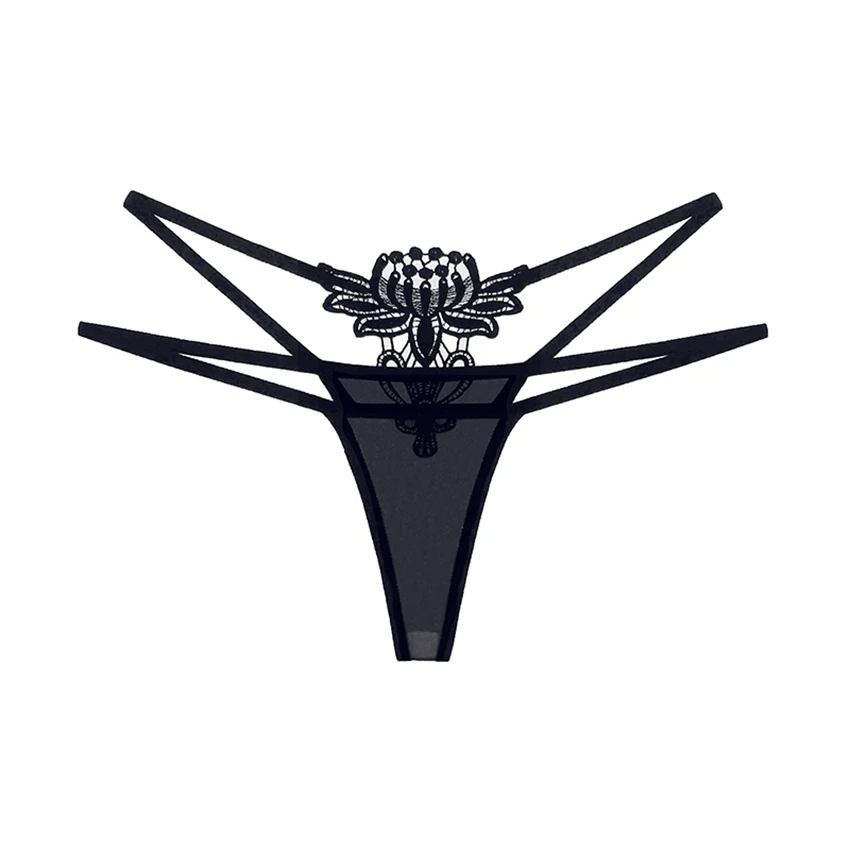 Женские сексуальные стринги трусики-шорты нижнее белье с дырочками новый стиль