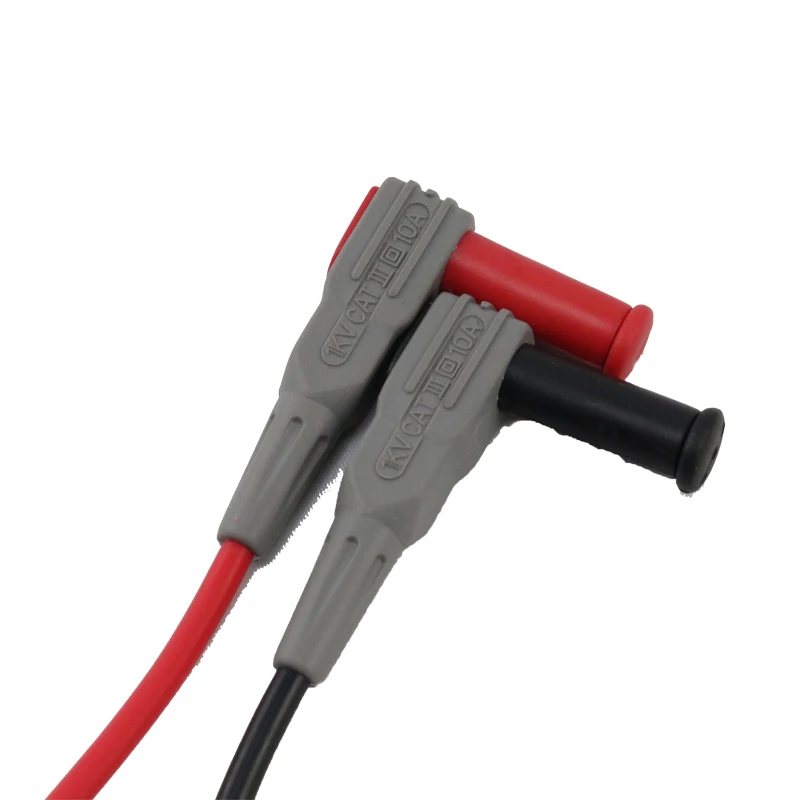 Фото UNI-T UT-L09 Dual head connecting wire double insulated banana plug with security mask and normal diameter  multi occasion use №2