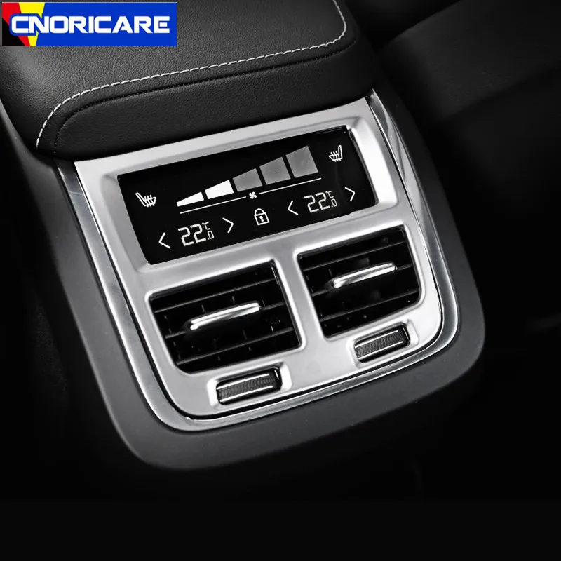 

Автомобильная задняя панель кондиционера, декоративная рамка для Volvo XC60 2018, аксессуары для интерьера