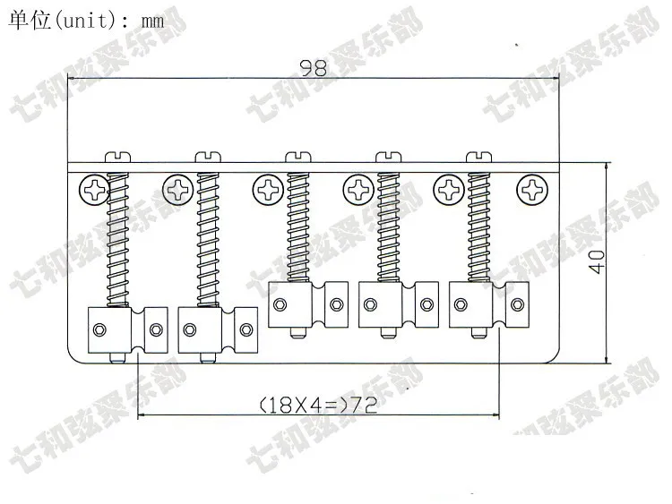Черная Железная бас-электрическая гитара мост 5 бас-струн аксессуары для гитары