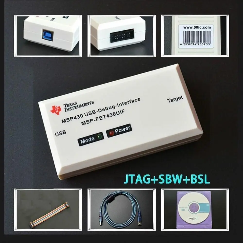 

MSP430 эмулятор, USB-интерфейс, программист, JTAG/BSL/SBW, поддержка F149, макетная плата, Новинка