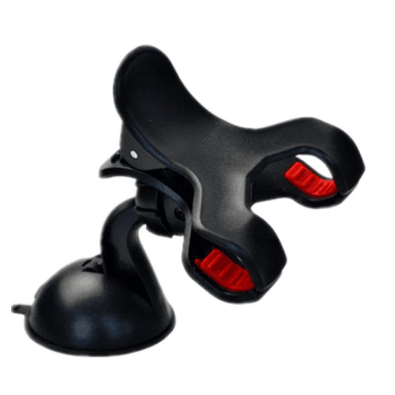 360 гибкий автомобильный держатель для телефона на лобовое стекло с двумя