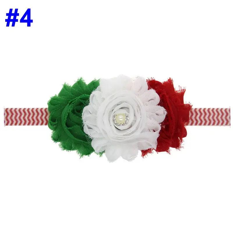 Naturalwell Baby Girls Chiffon Flower Headband Infant Photography Props Headbands Children Christmas Hair Accessories HB478 | Детская