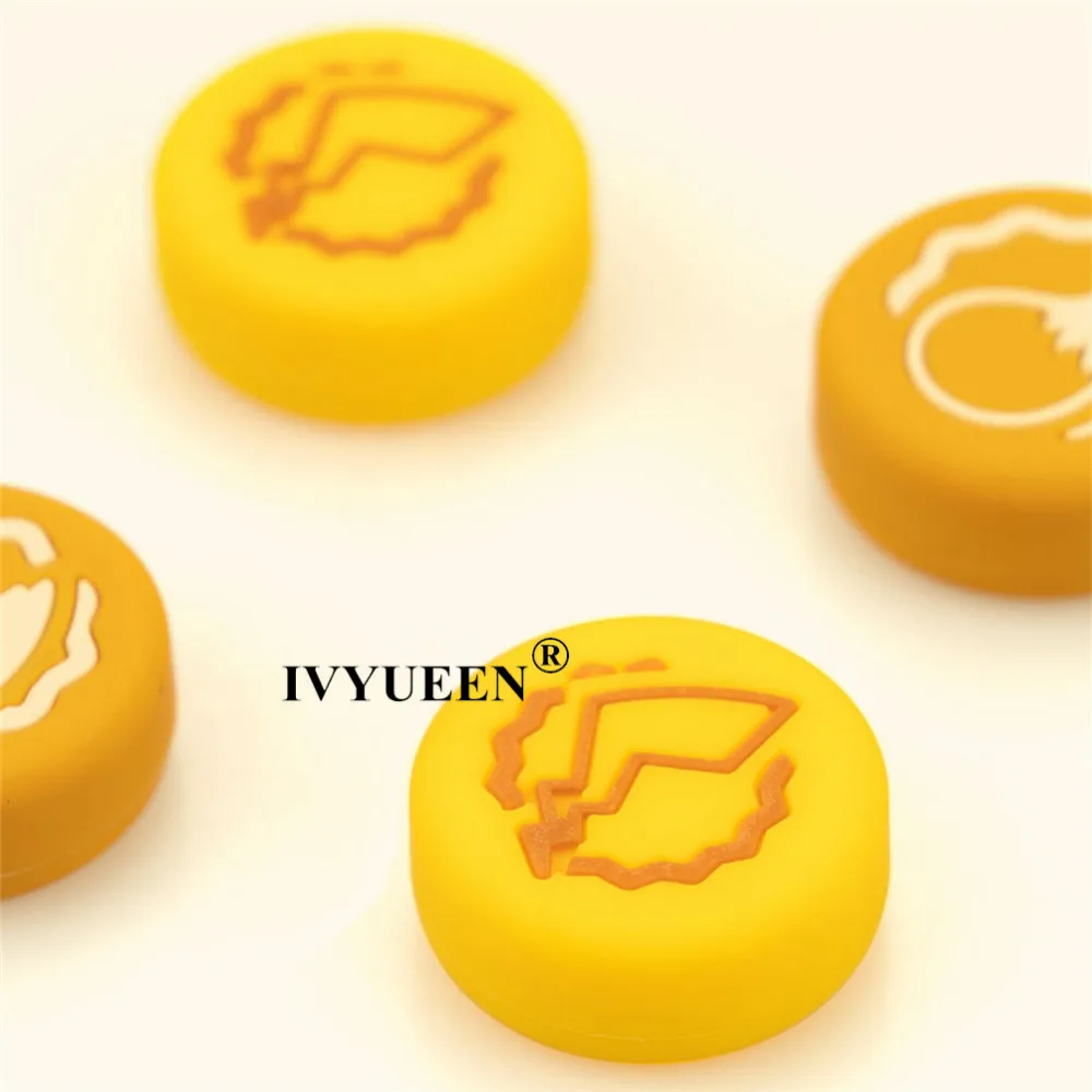 IVYUEEN для переключателя rend NS NX Joy Con джойстик с рукояткой для большого пальца Кепка Eevee для Nintendo Swith JoyCon контроллер аналоговая рукоятка