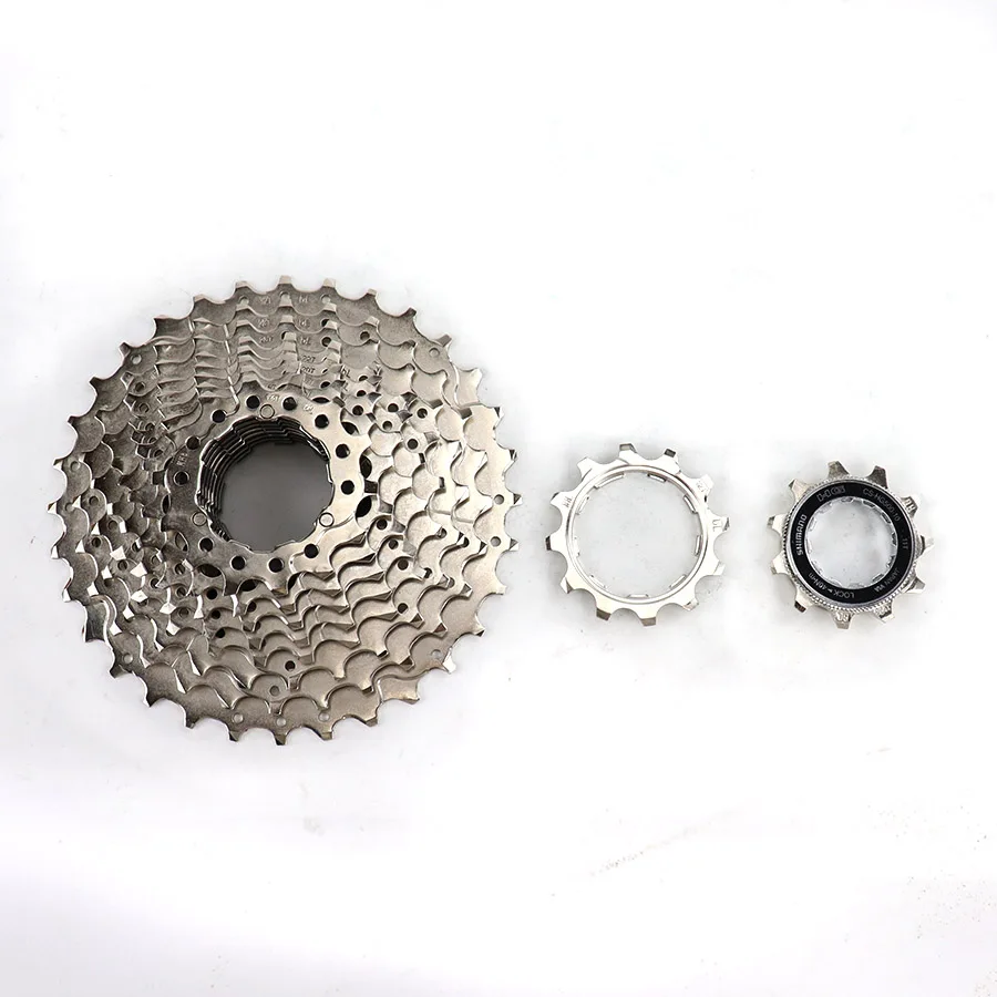 Shimano CS-HG500 10 скоростная дорожная велосипедная кассета Звездочка надежная Кассета для 10-скоростных дорожных трансмиссии 12-28T 11-32T свободного хода