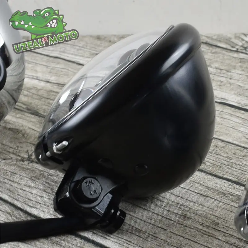 Высококачественная мотоциклетная фара 5 75 дюйма универсальная Boober Chopper винтажная