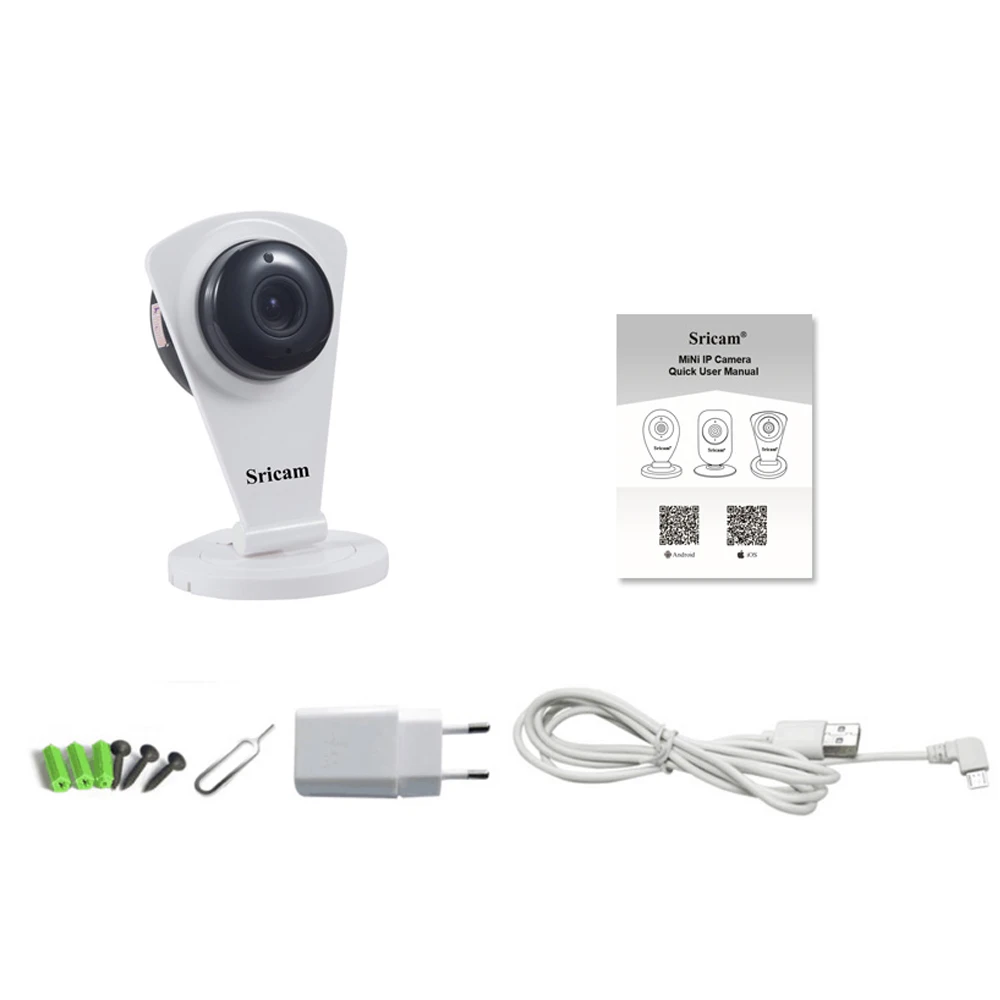 Sricam sp009c Главная Smart Ip Камера WI FI HD ИК слот для карт памяти SD 128 г Беспроводной IP 720 P