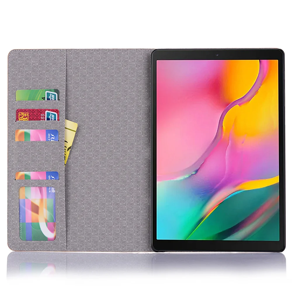 Кожаный чехол-книжка с подставкой для Samsung Galaxy Tab S5E 10 5 дюйма 2019 T720 T725 | Компьютеры и