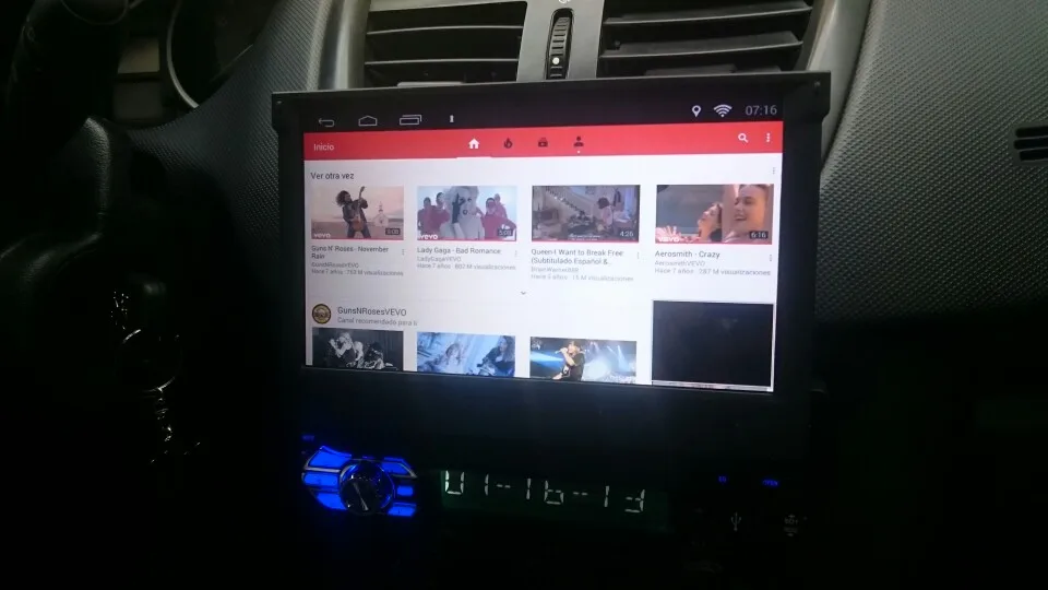 7 сенсорный экран один Din Android автомобильный DVD GPS Navi Радио RDS WIFI 3G Телефонная книга