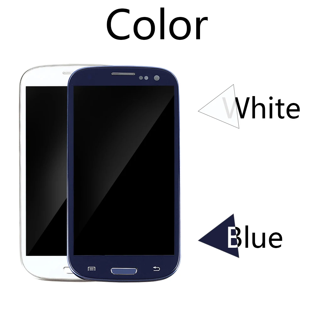 Супер AMOLED 4 0 дюйма 100% протестированный для SAMSUNG Galaxy S3 Mini i8190 i8190N i8195 сенсорный ЖК