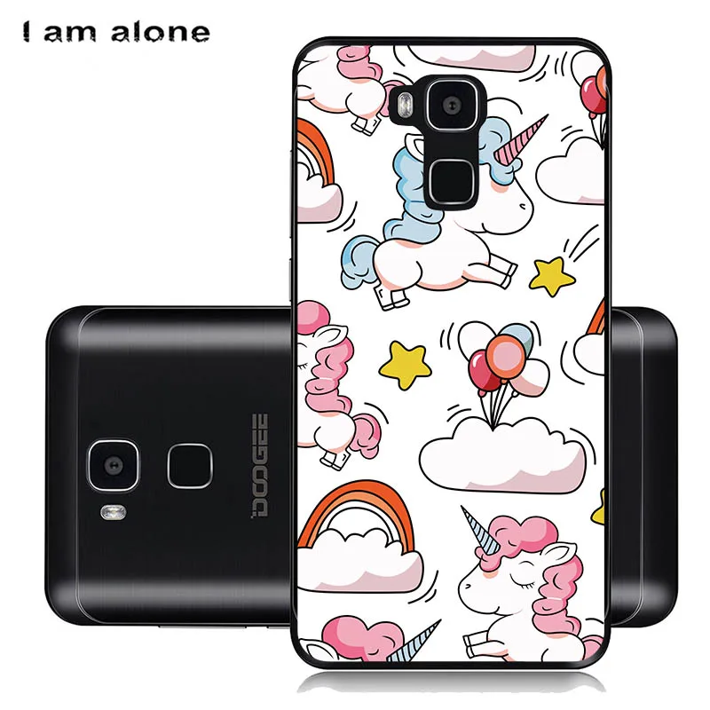 Чехлы для телефонов I am alone Для Doogee Y6 5,5 дюймов, мягкие сумки из ТПУ для мобильных телефонов с рисунком, модные чехлы для Doogee Y6 - Цвет: Soft TPU HH42