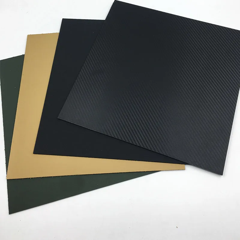 300*300 мм Diy нож материал для изготовления ножей K чехол Kydex K200 углеродное волокно Горячая пластиковая пластина питон кленовые листья символ