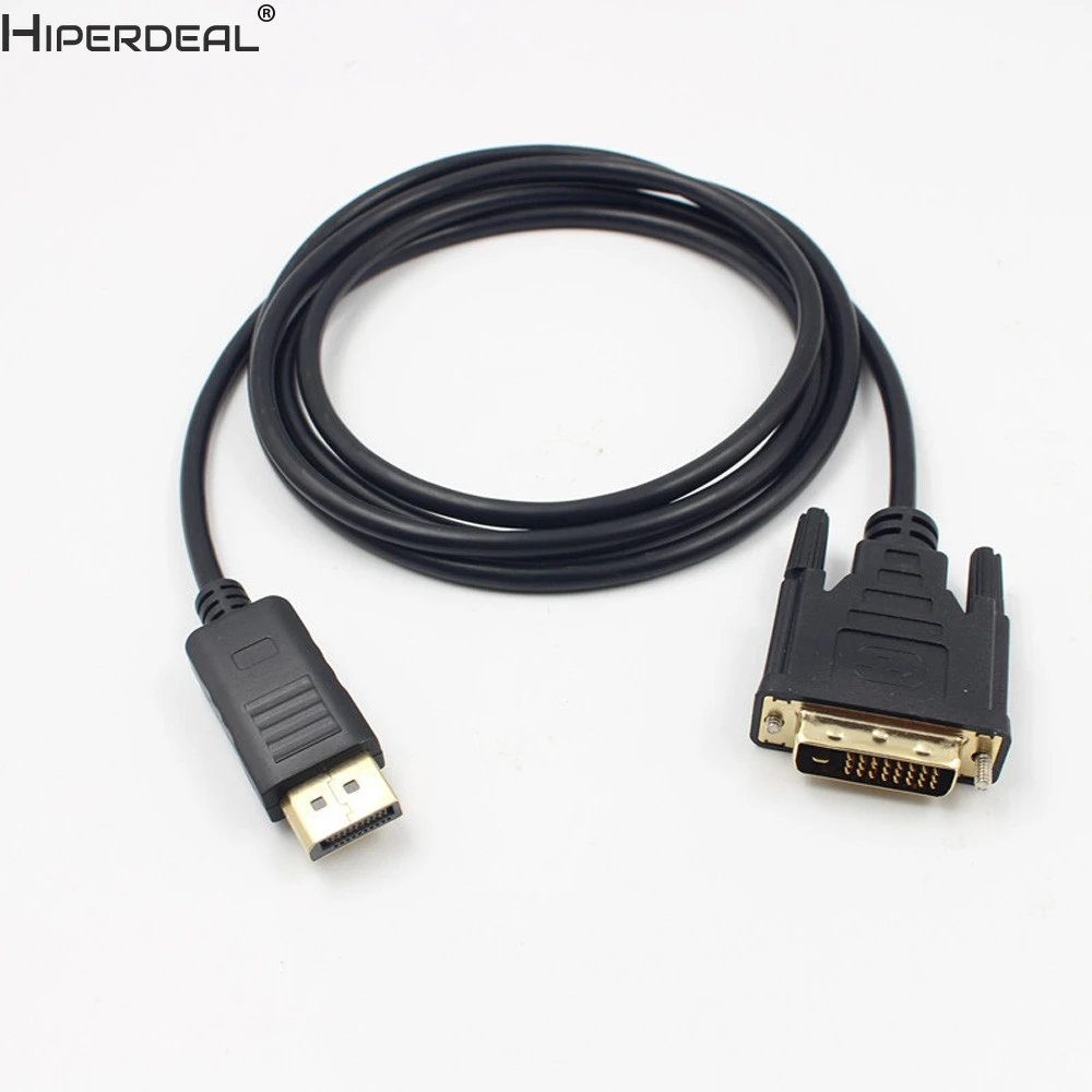 HIPERDEAL 6 футов 1 8 м Displayport DP штырь Кабель адаптер новинка HW|Кабели VGA| |