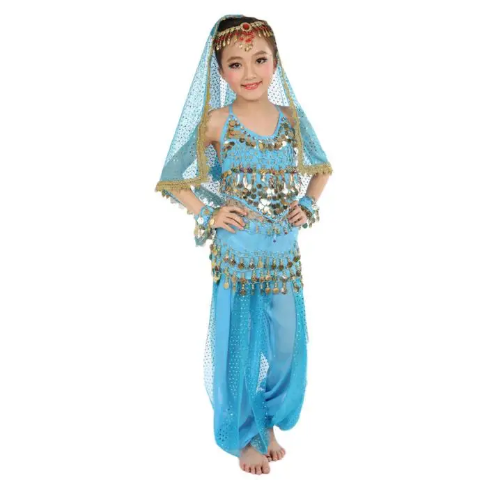 SAGACE/летние комплекты для девочек детские танцевальные костюмы танца живота