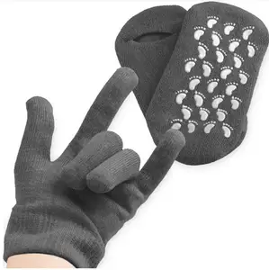 Многоразовые Спа носки с гелевой подошвойперчатки, увлажняющие, отбеливающие, отшелушивающие, для красоты рук и ног