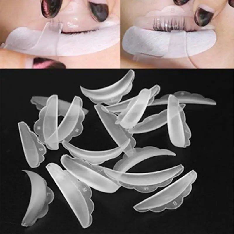 6pcs Lifting Curlers Eyelash Curl Silicone Eye Lash Extension Shields Pads Makeup Tools | Красота и здоровье