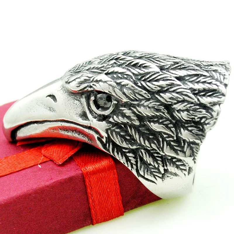 Кольца с головой Орла для мужчин и женщин модные высококачественные кольца из