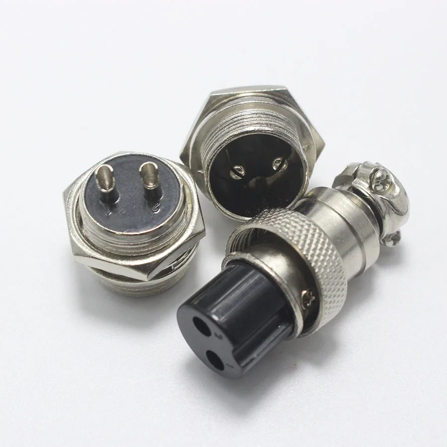 EClyxun 10 комплектов GX16 XLR 16 мм 2 3 4 5 6 7 8 9 контактный разъем для крепления на шасси