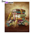Алмазная вышивка Ever Instant, книга, знания, полная квадратная картина ручной работы 5D сделай сам, мозаика стразы, алмазная живопись S2F124