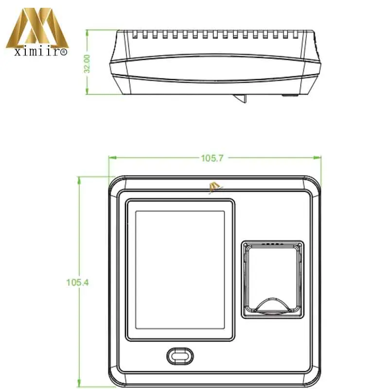 Хит! Биометрический отпечаток пальца посещаемость времени и контроль доступа ZK
