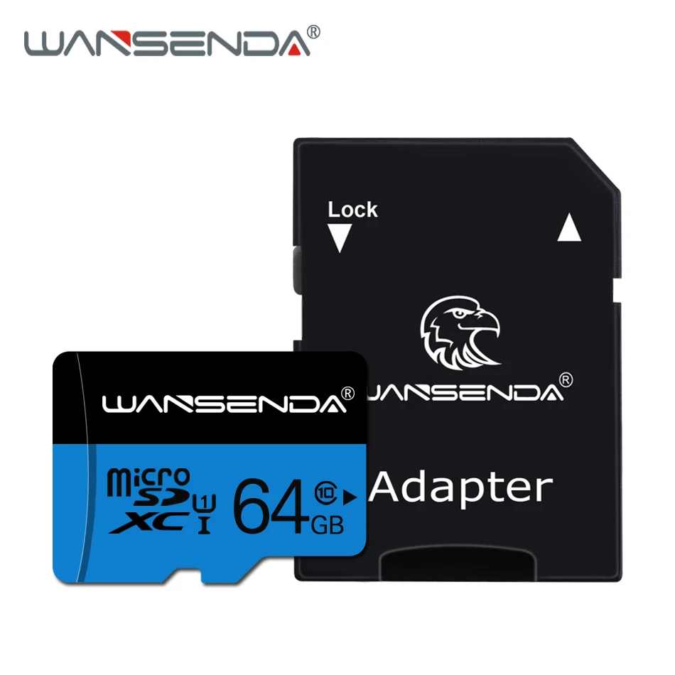 Wansenda карта памяти Micro sd 128 Гб 64 ГБ 32 16 8 4 Улучшенная Высококачественная TF для