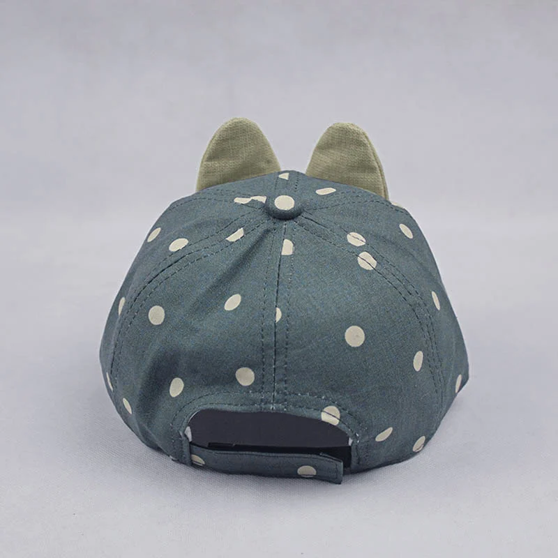 

Spring Autumn Children Hat Lovely Rabbit Foldable Ears Decoration Casquette For Toddler Baby Kids Girl Boy Hats