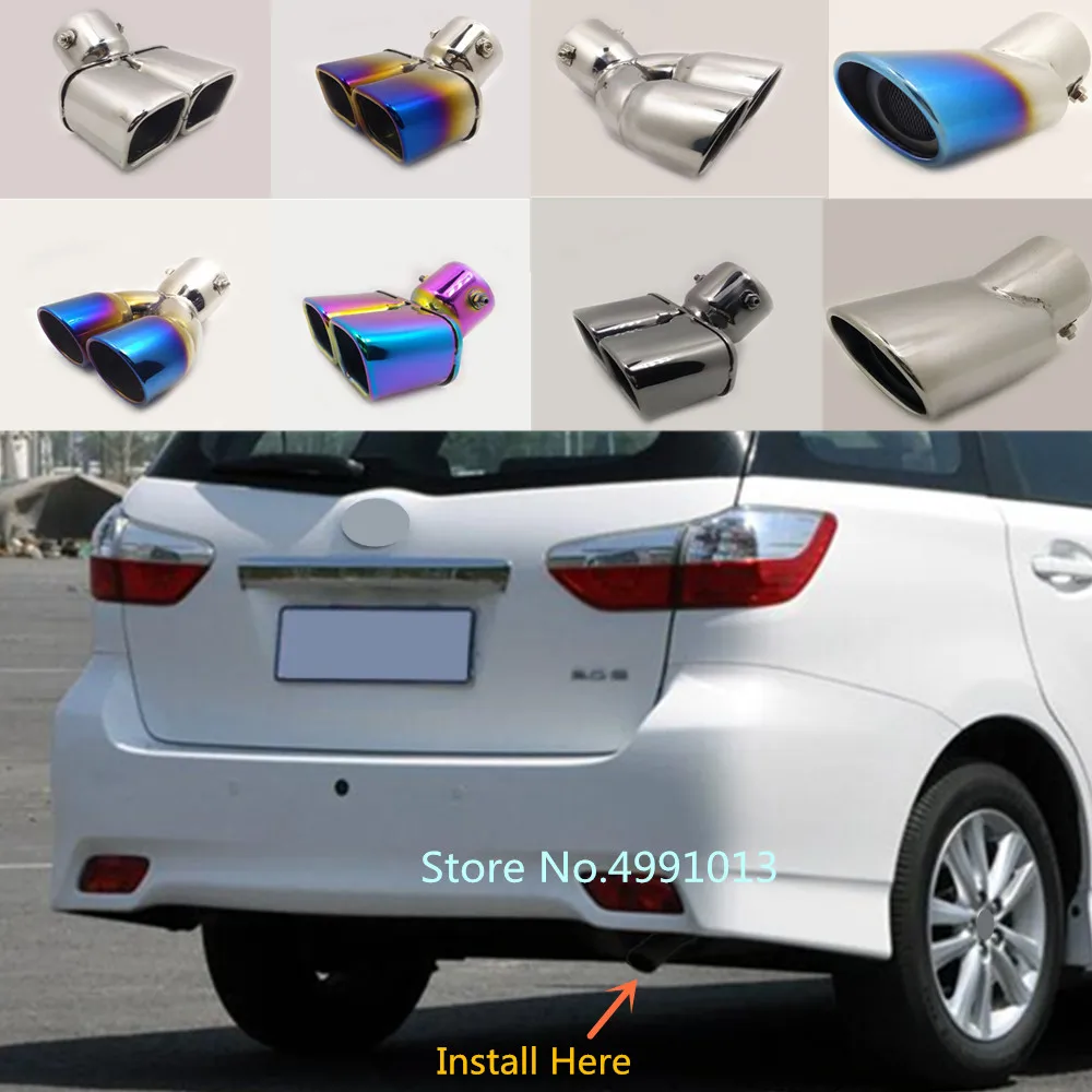 Накладка на глушитель автомобиля внешняя накладка заднюю трубу наконечник