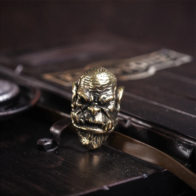 EDC World Of Warcraft инструменты Паракорд латунный нож Бусины Металлические Подвески браслет аксессуары для выживания DIY кошелек Паракорд бисер