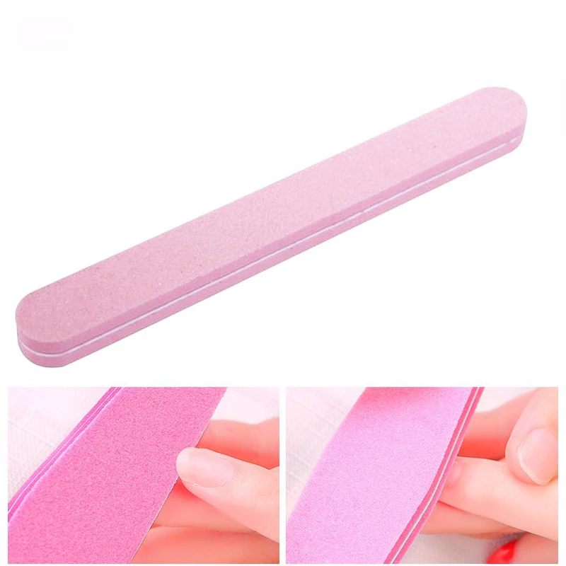 2 шт. разноцветные пилки для ногтей|sanding block|block filesmanicure block |