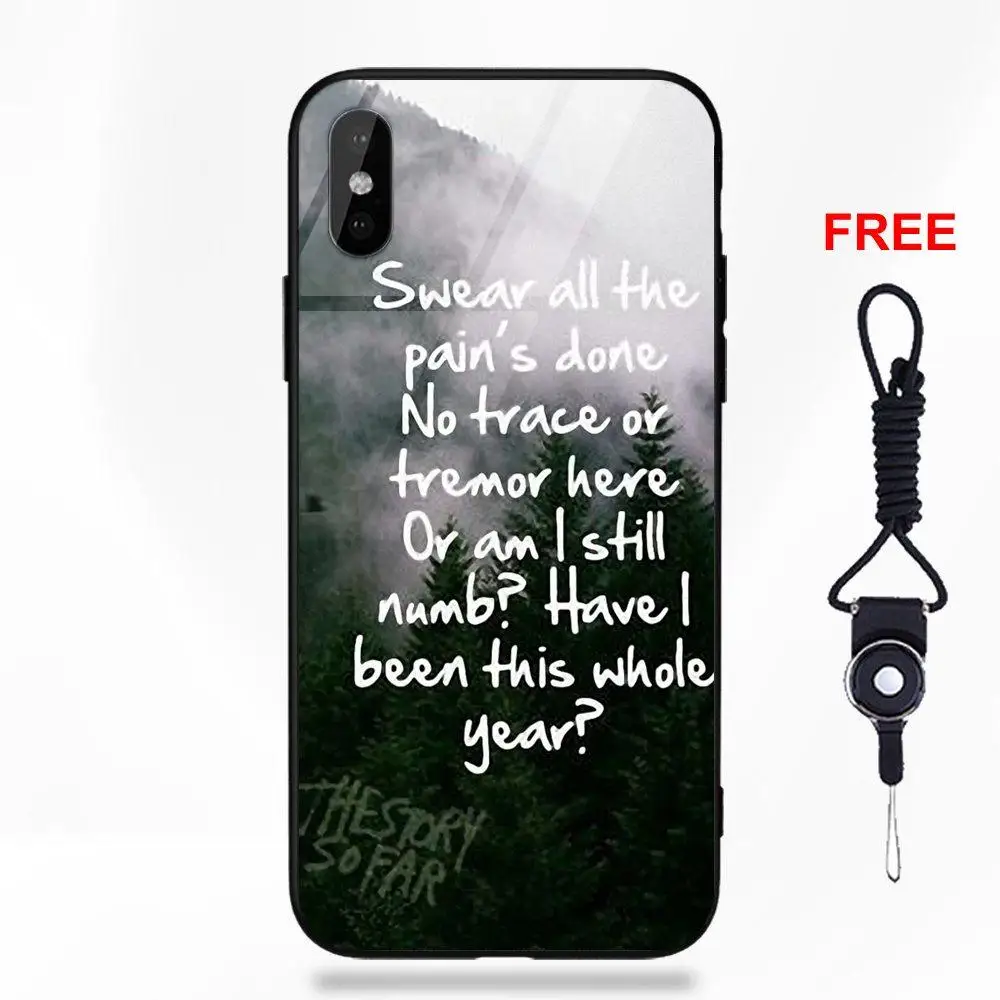 Для Apple IPhone X XS Max XR 5 5C 5S SE 6 S 7 8 плюс Прекрасный Мягкий ТПУ оправа закаленное стекло