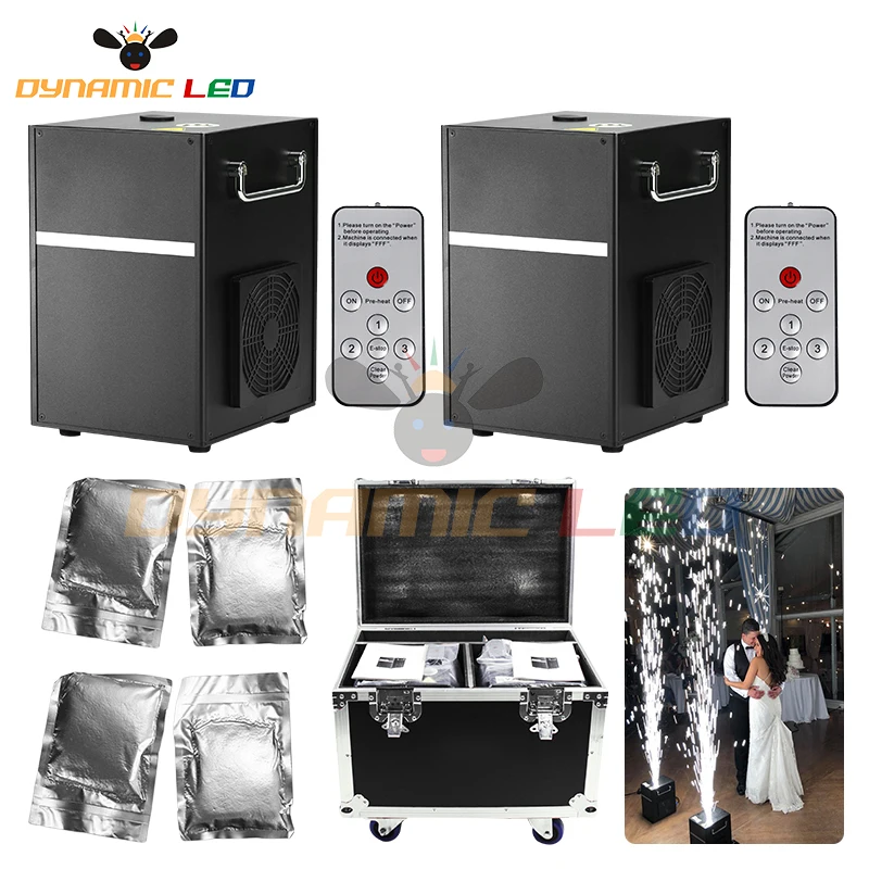 Холодная искра машина фейерверков 5 м высокая Ti порошок Свадьба фейерверк