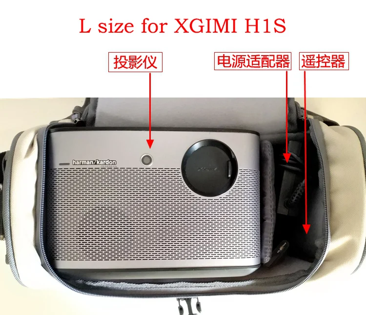 Портативный чехол для проектора XGIMI H1 H1S H2 H2S CC Z5 Aurora JmGO J6S J6 J7 V8 V9 W730 DLP чехол для проектора камеры противоударный