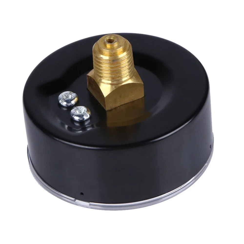 1/4 Inch NPT 6 Bar 80 PSI Round Pressure Gauge Gas liquid Accuratery Hydraulic Manometer Measuring Tool | Инструменты