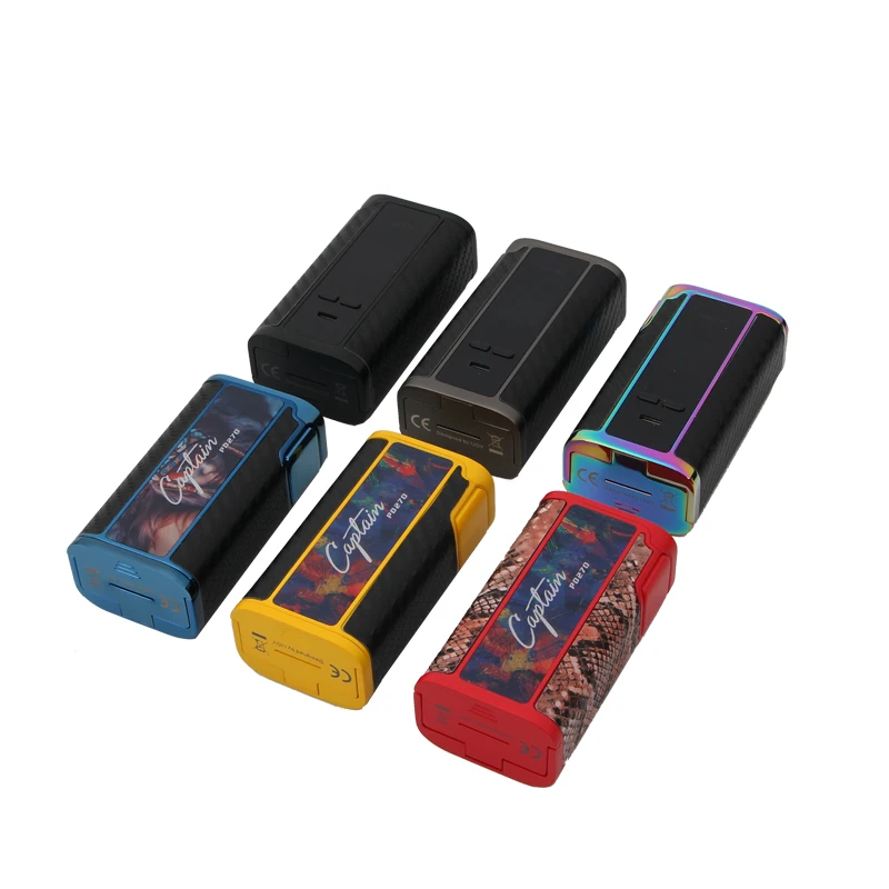 Оригинальный боксмод IJOY Captain PD270 вейп 234 Вт NI/TI/SS TC электронная сигарета мощность