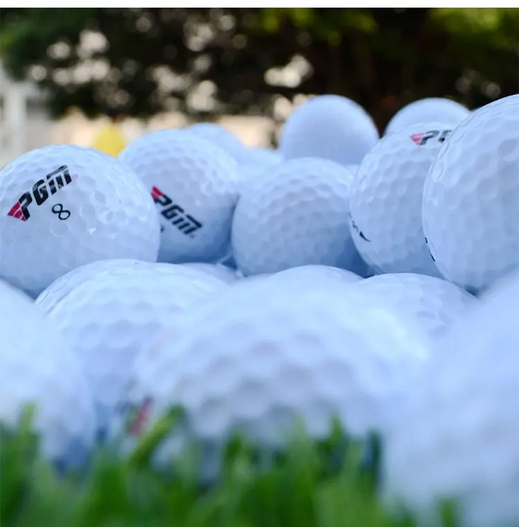 

5pcs/lot PGM Golf Triple Layer Golf Competition Golf Ball Golf Supplies Q002-2