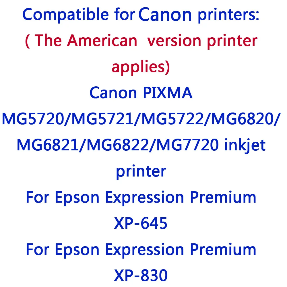 5 шт. картриджи для canon PIXMA MG5720 MG5721 MG5722 MG8620 MG8621 MG8622 | Компьютеры и офис