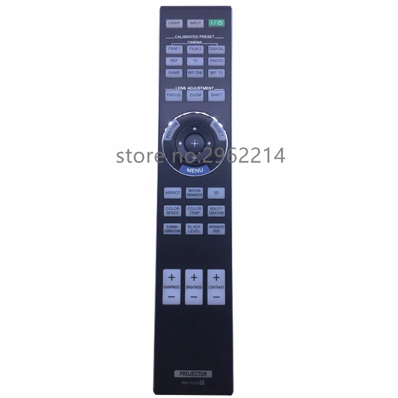 

Original Remote Control RM-PJ22 For Sony projector VPL-HW50ES VPL-HW55ES HW15 HW10 HE30EScontrole Remoto Controller