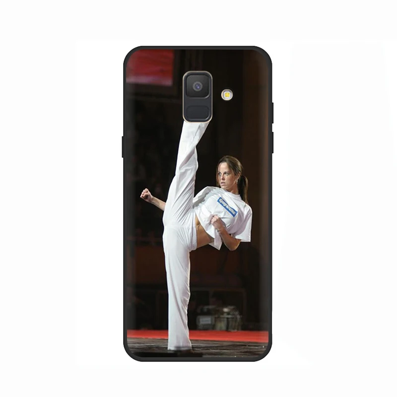 B1 Спорта тхэквондо силиконовый чехол для телефона для samsung A3 A5 A6 плюс A7 A8 A9 A10s 20С 30С 40С с 50s 70 J6 - Цвет: B1