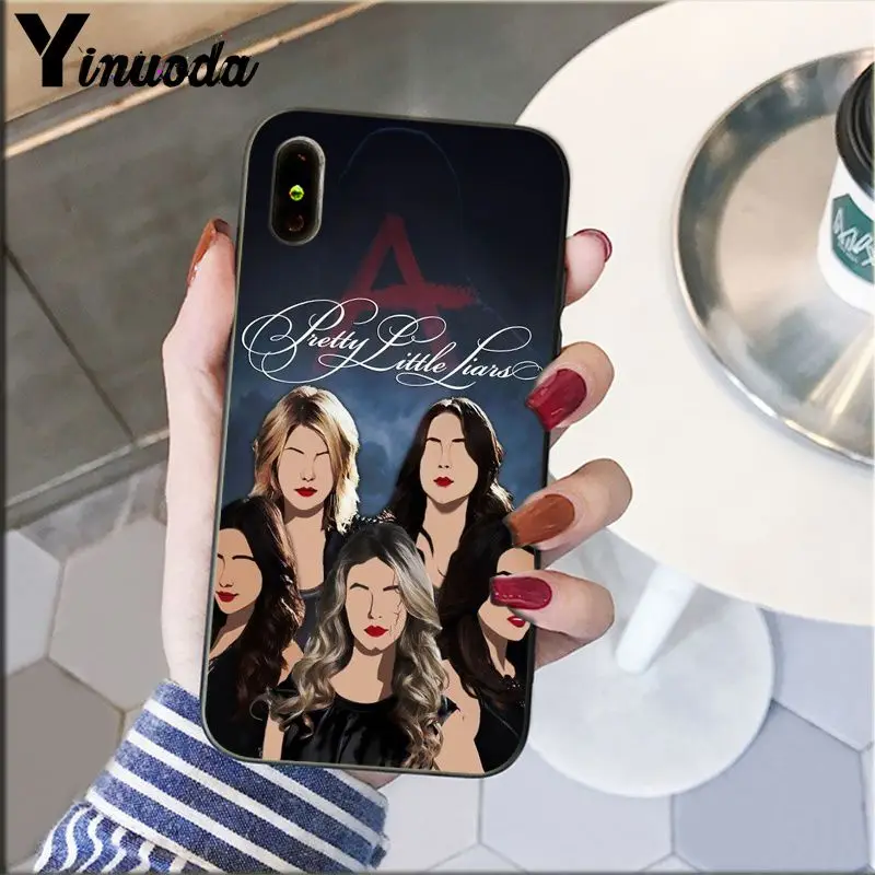 Yinuoda надписью Pretty Little Liars и PLL для телефона с ТВ шоу аксессуары чехол Apple iPhone 8 7 6 6S Plus