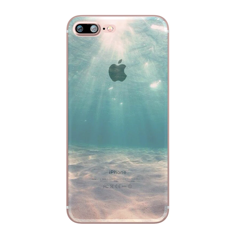 Чехлы для телефонов ciciber с пляжем и океаном для iPhone 11 Pro Max, чехол для iPhone XR 8 7 6 6S Plus X XS Max 5S SE, мягкий чехол из ТПУ