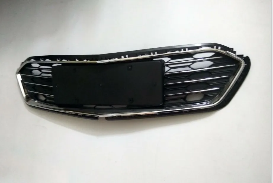 Хромированный передний бампер средней решетки для Chevrolet Cruze 2016 2017 2018 1 шт.|Гоночные