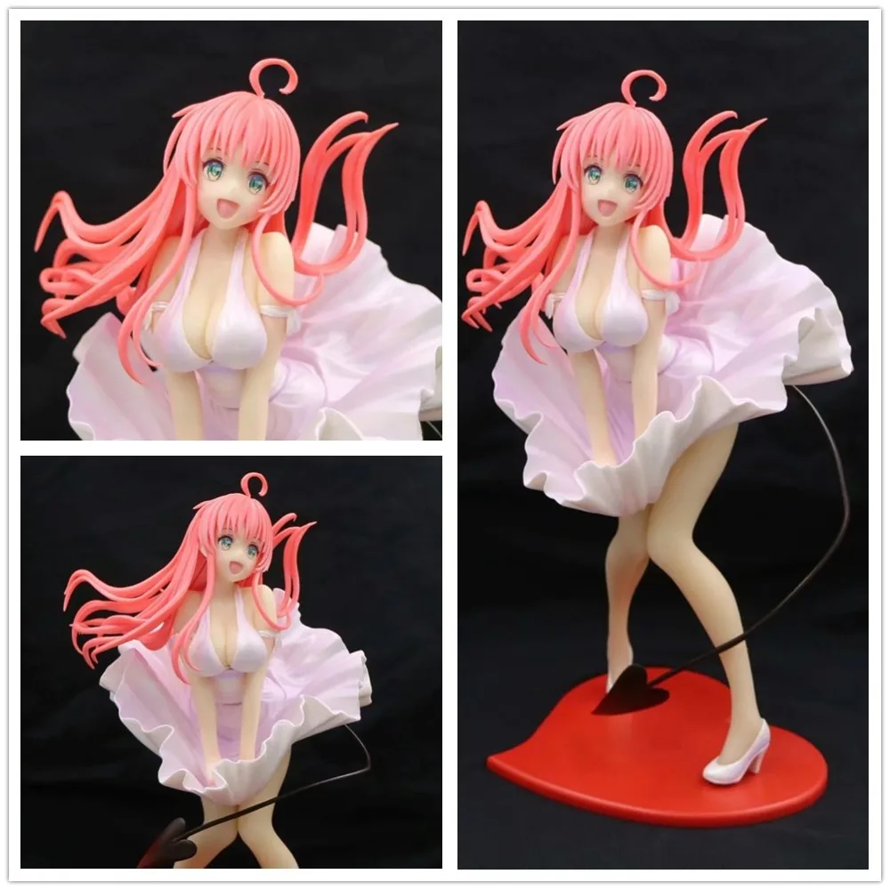 Аниме To Love Ru блузка Lala Satalin Deviluke Dress Ver. Экшн фигурка из ПВХ для привлекательных