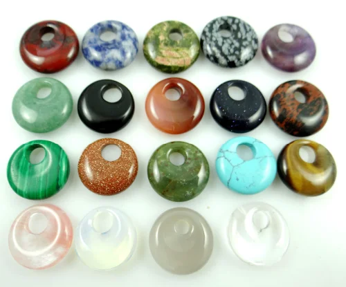 Комплект из 2 предметов лидер продаж Смесь натуральных камней кристалл кварца