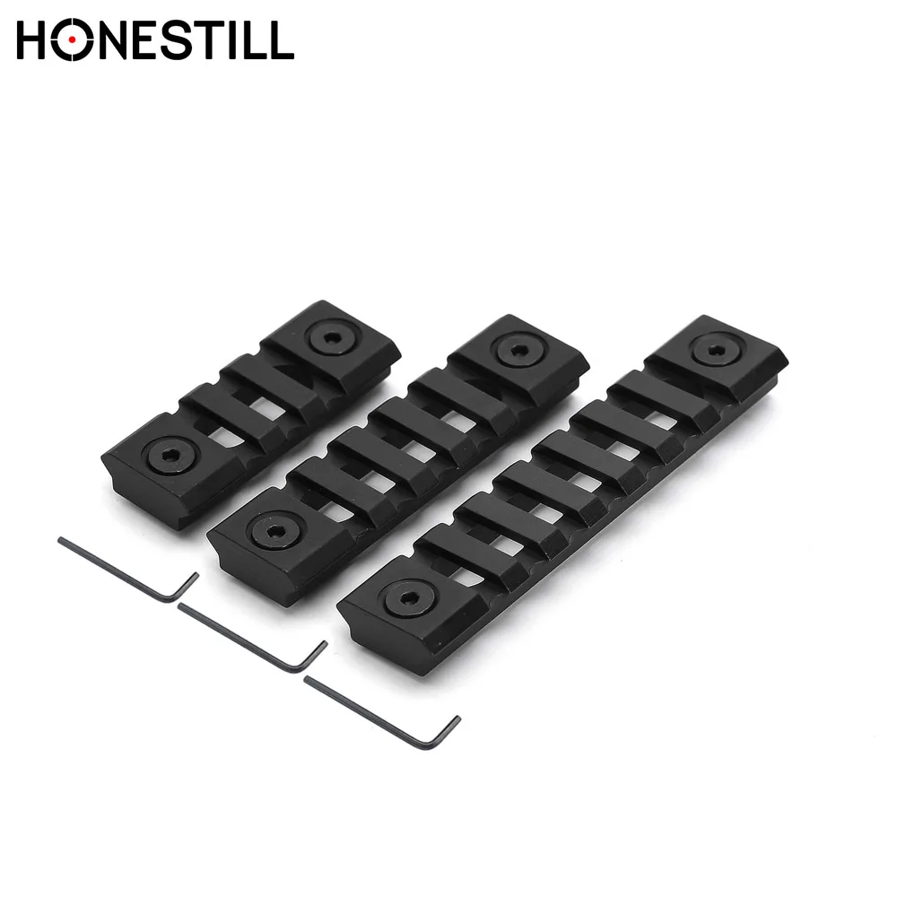 HONESTILL Tactical Keymod Rail Base Mount 3 5 7 рейки подходят для Picatinny Weaver 20 мм рельсы Охотничьи аксессуары