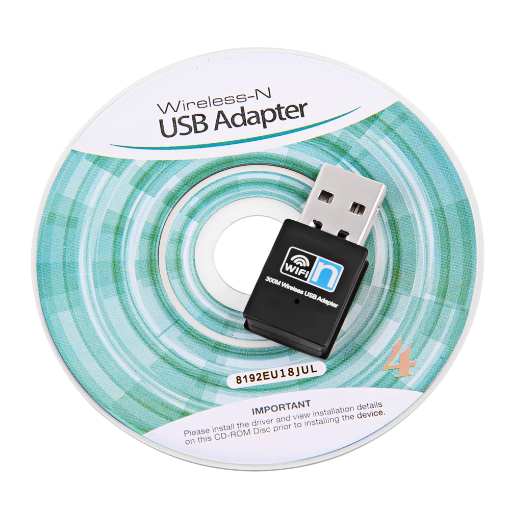 USB WiFi адаптер 300 Мбит/с сетевая карта 2 4 ГГц приемник 802.11n/b/g Wifi внешний для