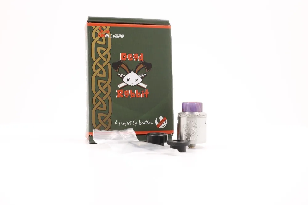 100% подлинный бак Hellvape Dead Rabbit BF RDA с золотым покрытием для вейпа 510 Mod одной и