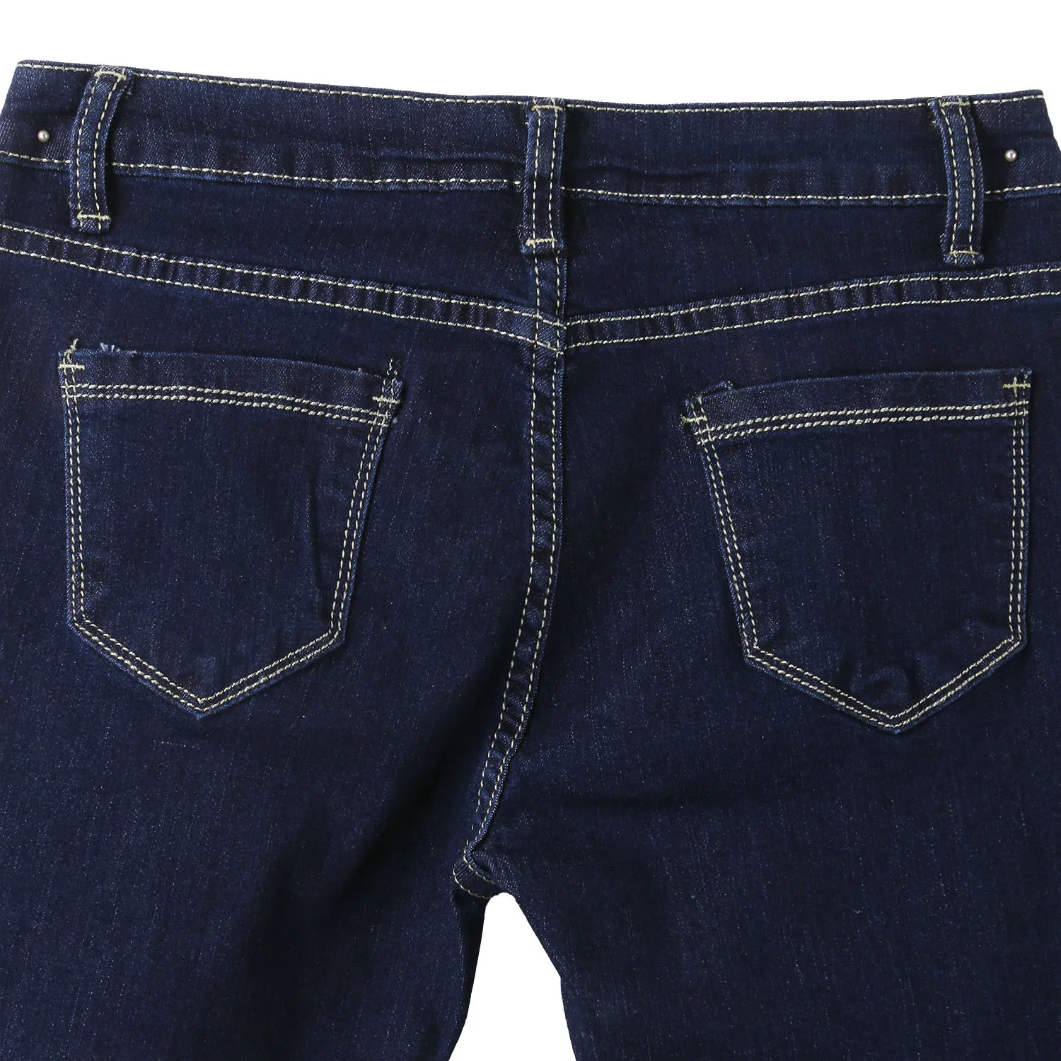 Женские рваные потертые тонкие джинсовые брюки с дырками синие брюки|jeans trousers|hole